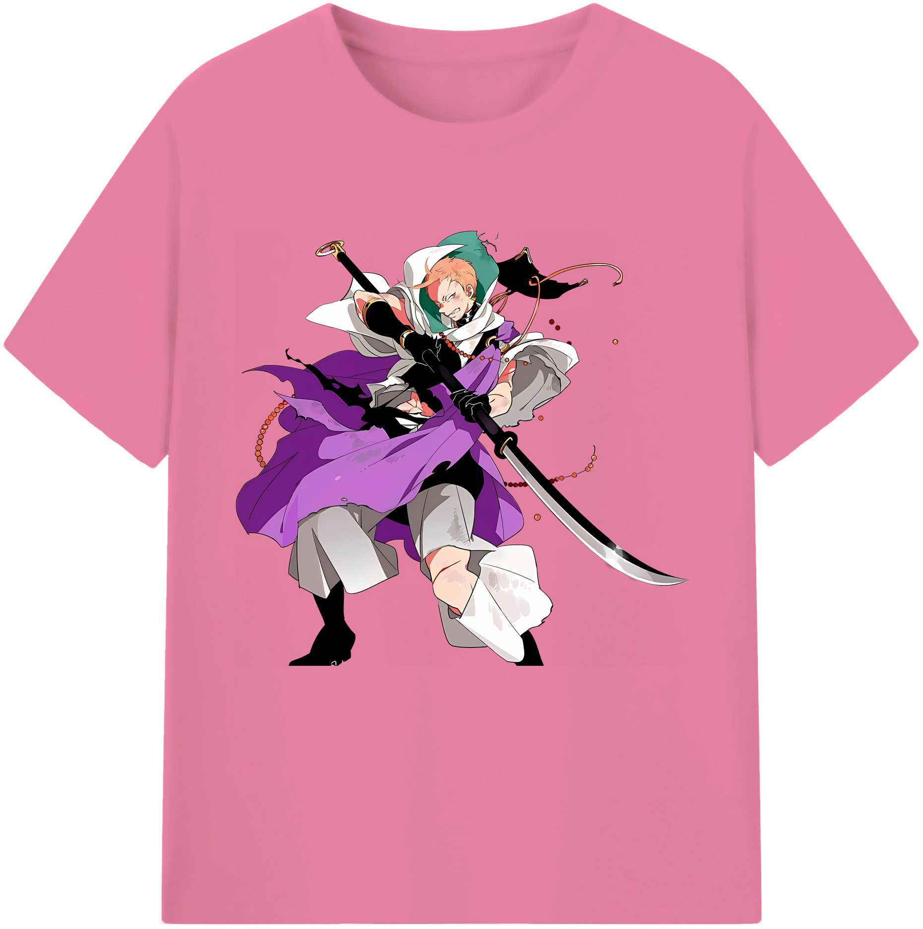（画像用） 刀剣乱舞 Touken Ranbu 綿100％半袖Tシャツ（フロントプリント）